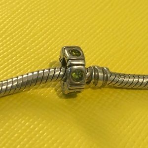 Pandora Bracelet Spacer - Peridot